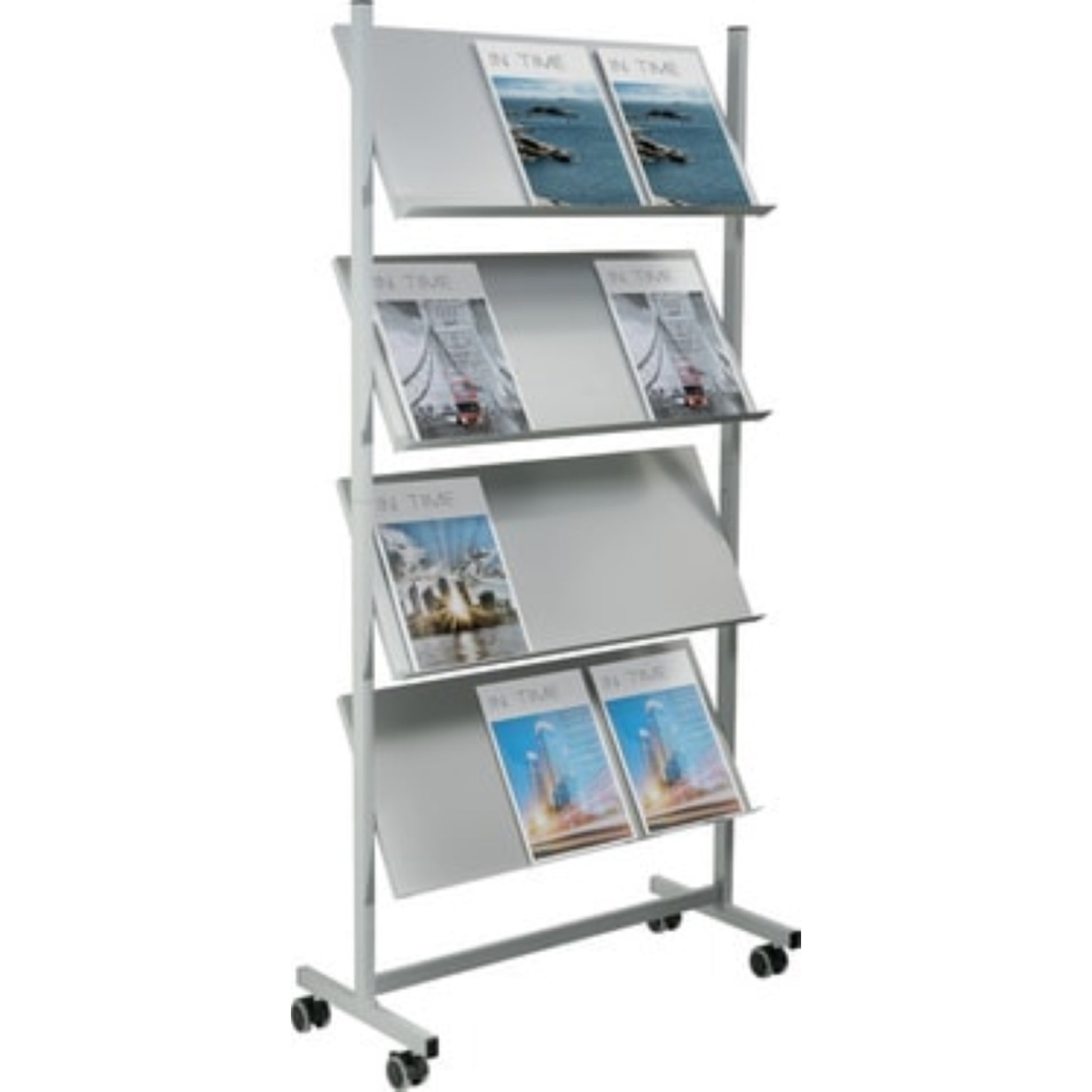  HELIT  Présentoir documents  ETAGERE, Etagère métallique RANGESTOCK