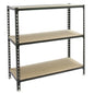  SIMON RACK  Etagère basse bois/métal 900x1100x500mm  ETAGERE, Etagère basse bois  métal RANGESTOCK