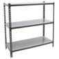  SIMON RACK  Etagère basse métal 900x1000x300mm  ETAGERE, Etagère basse métallique RANGESTOCK