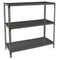 SIMON RACK  Etagère basse métal 1000x1100x400mm  ETAGERE, Etagère basse métallique RANGESTOCK