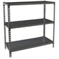 SIMON RACK  Etagère basse métal 1000x800x300mm  ETAGERE, Etagère basse métallique RANGESTOCK