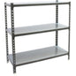  SIMON RACK  Etagère basse métal 1000x800x400mm  ETAGERE, Etagère basse métallique RANGESTOCK