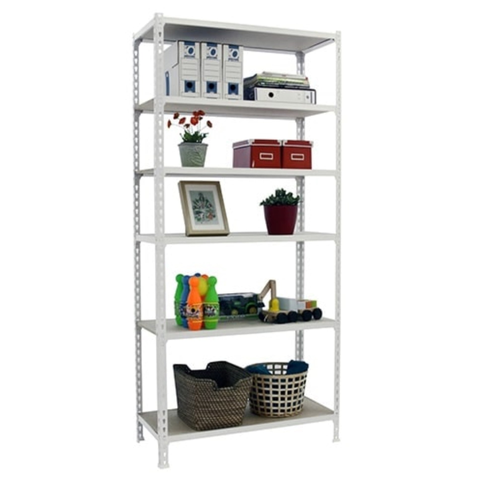  SIMON RACK  Etagère haute bois/métal 2500x1000x500mm  ETAGERE, Etagère haute bois métal RANGESTOCK