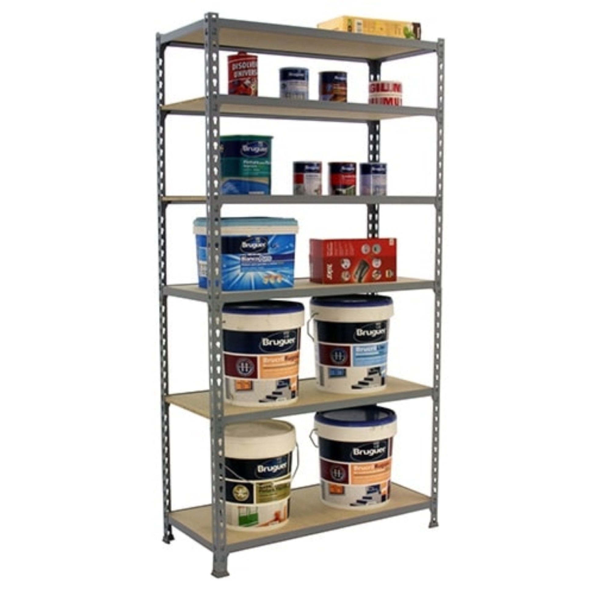  SIMON RACK  Etagère haute bois/métal 2500x1000x500mm  ETAGERE, Etagère haute bois métal RANGESTOCK