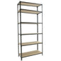  SIMON RACK  Etagère haute bois/métal 2500x1000x500mm  ETAGERE, Etagère haute bois métal RANGESTOCK