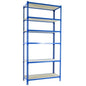  SIMON RACK  Etagère haute bois/métal 2500x900x400mm  ETAGERE, Etagère haute bois métal RANGESTOCK