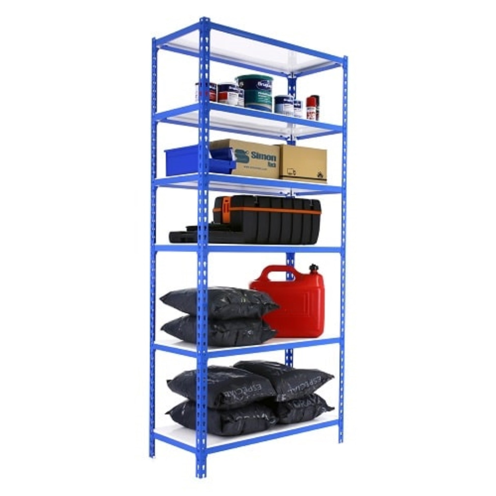  SIMON RACK  Etagère haute métal 2500x1200x400mm  ETAGERE, Etagère haute métallique RANGESTOCK