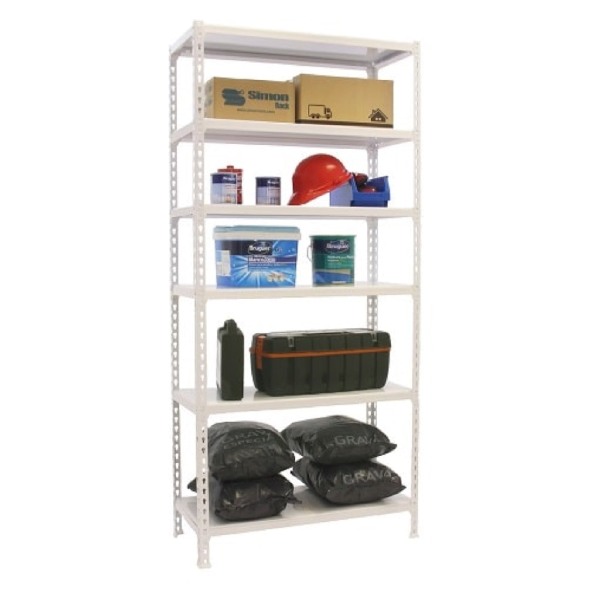  SIMON RACK  Etagère haute métal 2500x1200x400mm  ETAGERE, Etagère haute métallique RANGESTOCK