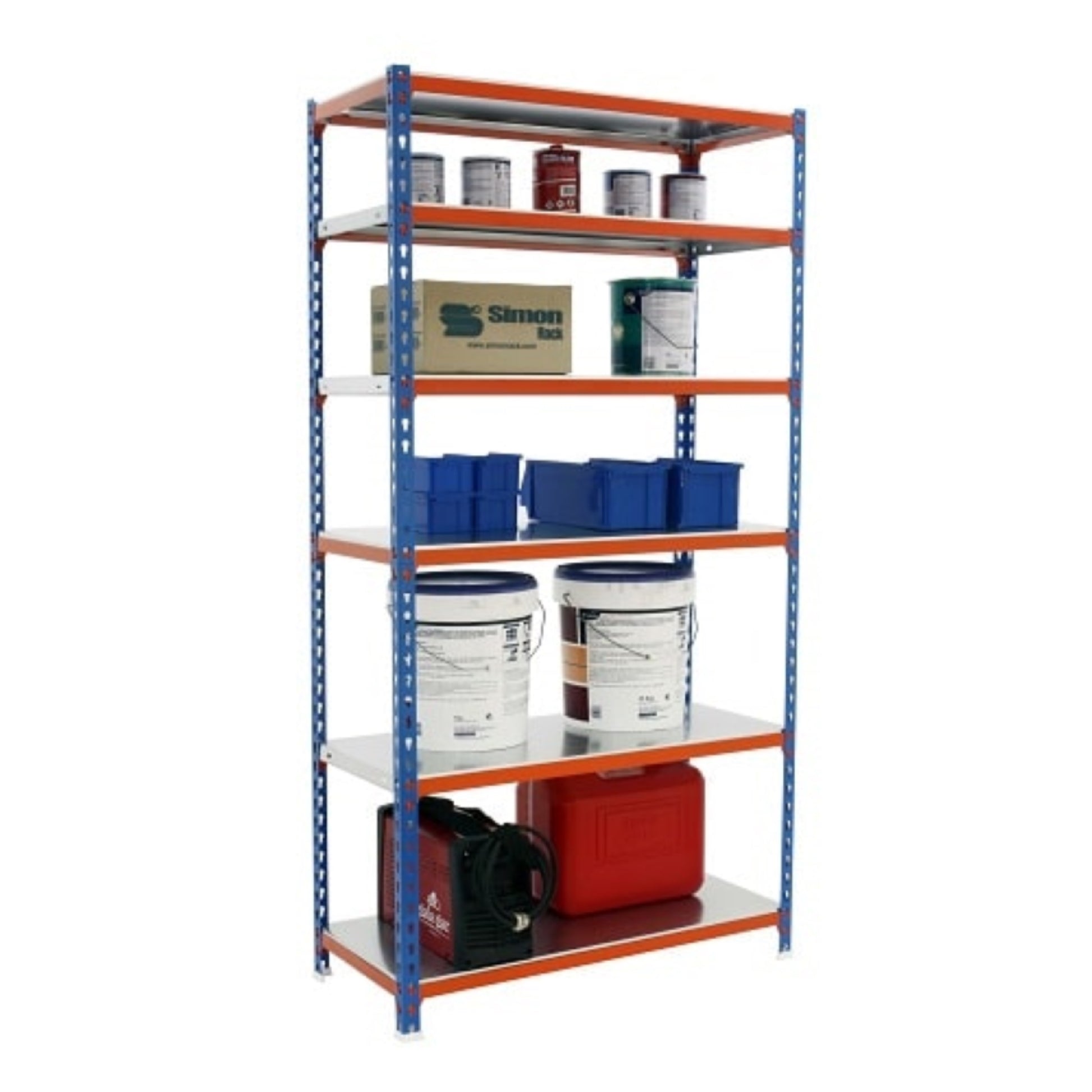  SIMON RACK  Etagère haute métal 2500x1100x500mm  ETAGERE, Etagère haute métallique RANGESTOCK