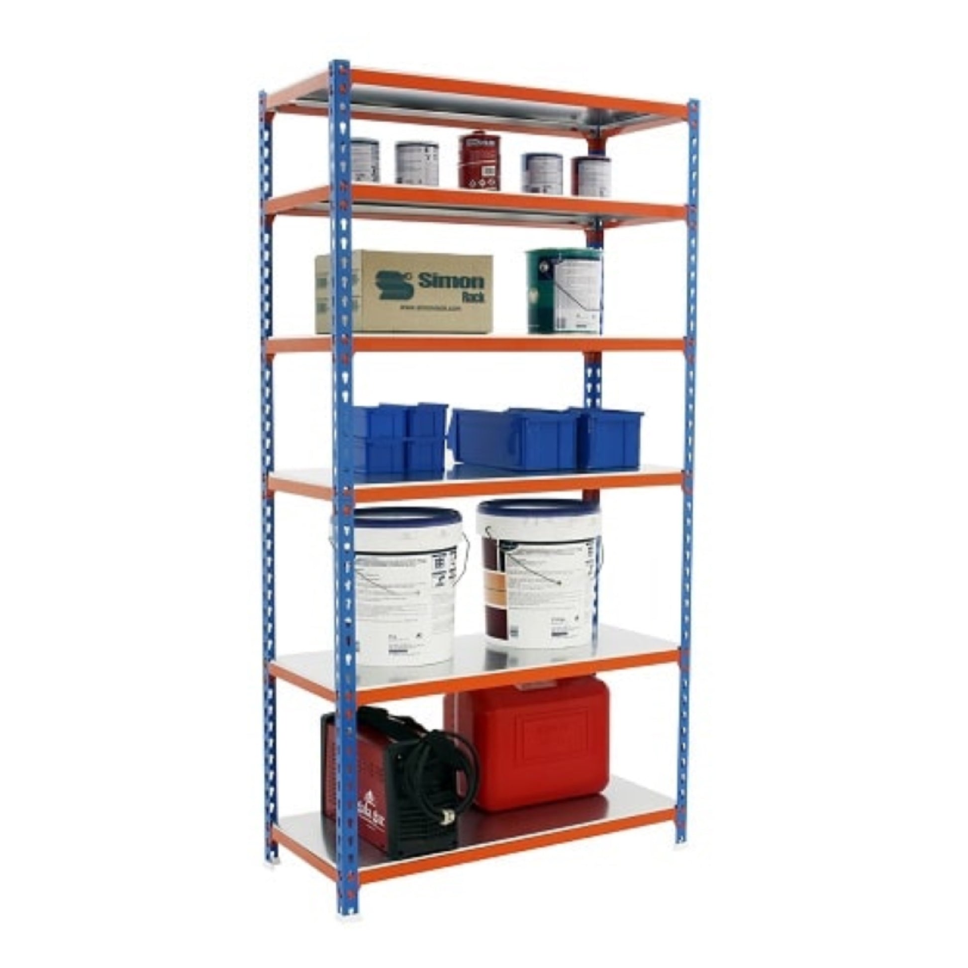  SIMON RACK  Etagère haute métal 2500x1000x400mm  ETAGERE, Etagère haute métallique RANGESTOCK