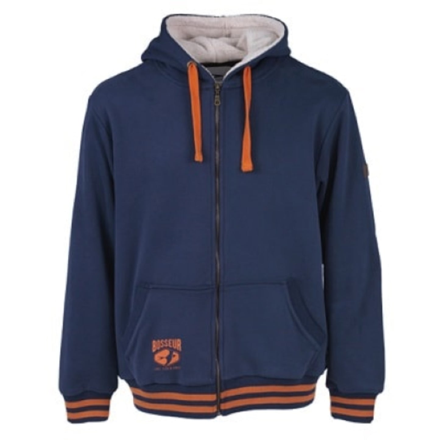 BOSSEUR  Sweat-shirt de travail doublé Sherpa avec capuche OURAL - 11257  PROTECTION & SECURITE, Tee-shirt de travail RANGESTOCK