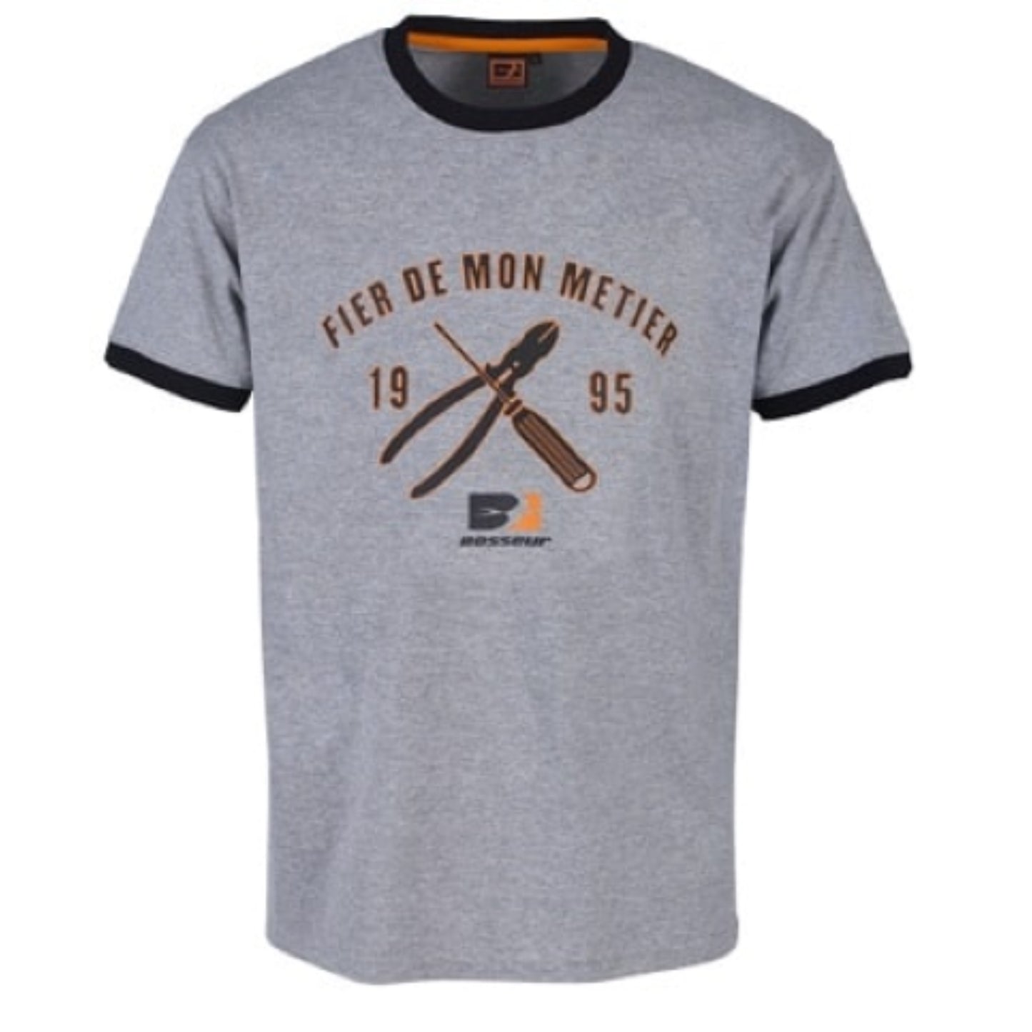  BOSSEUR  Tee shirt electricien - 11526  PROTECTION & SECURITE, Tee-shirt de travail RANGESTOCK