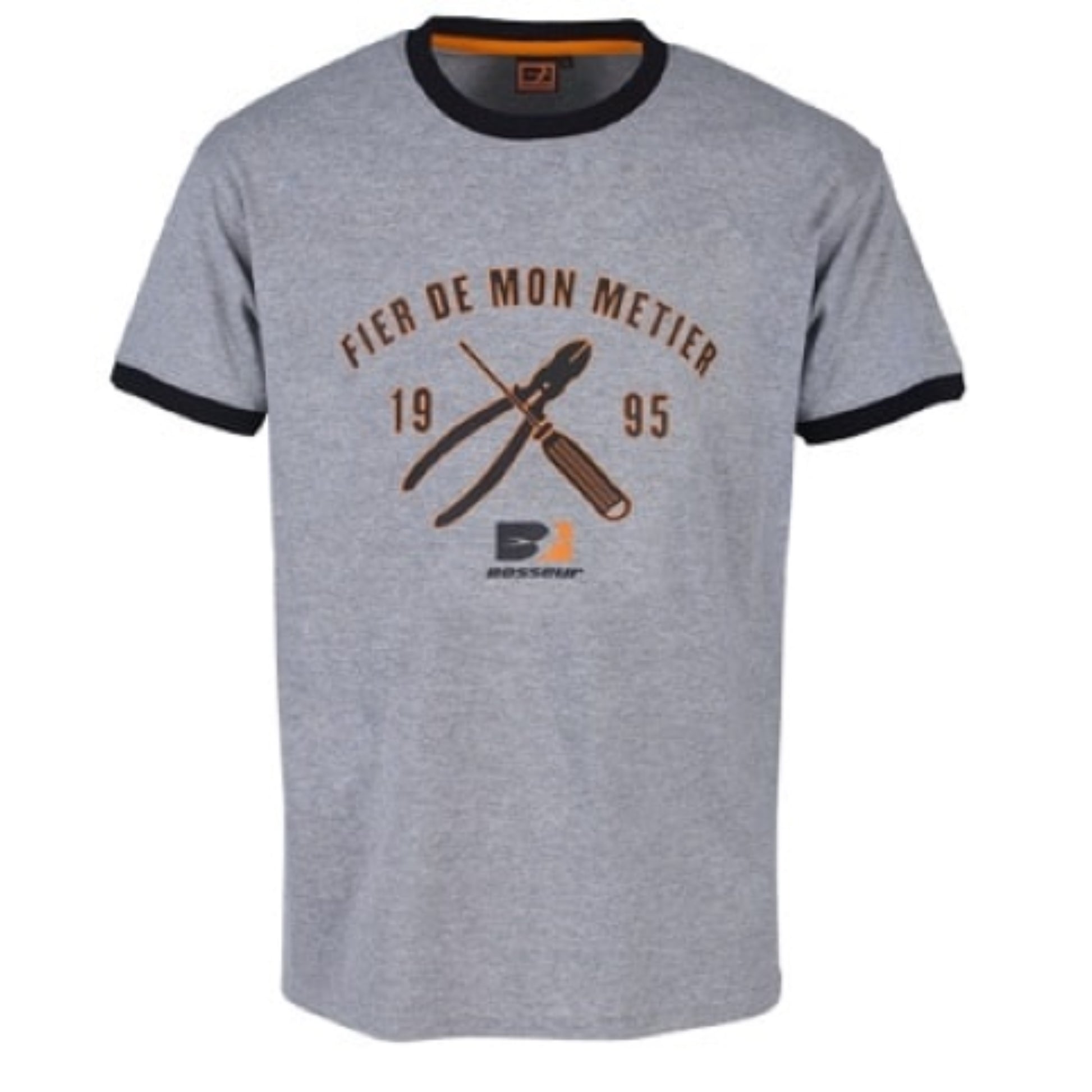  BOSSEUR  Tee shirt electricien - 11526  PROTECTION & SECURITE, Tee-shirt de travail RANGESTOCK