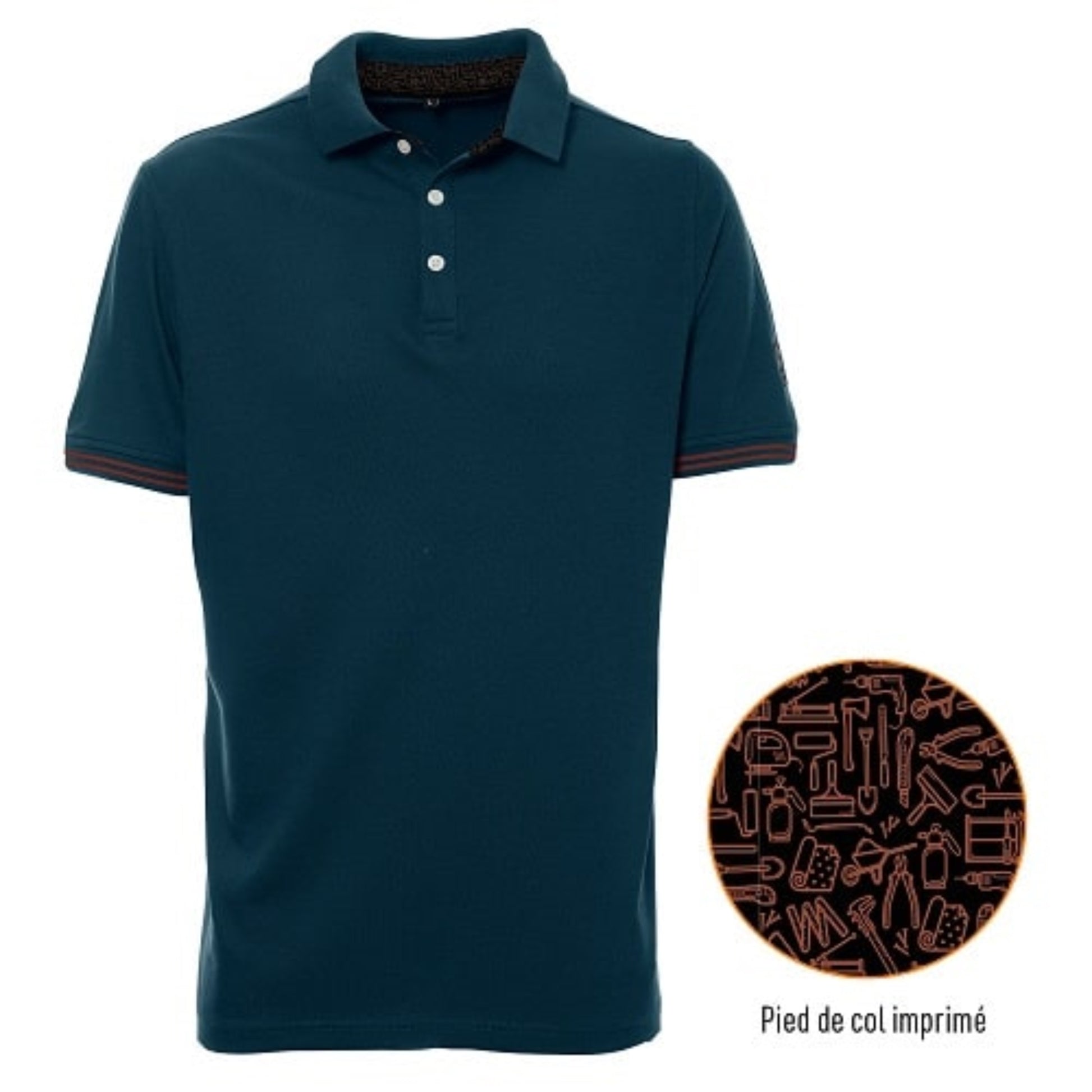  BOSSEUR  Polo de travail manches courtes KOBA - 11718  PROTECTION & SECURITE, Tee-shirt de travail RANGESTOCK