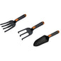  BRADAS  Kit de jardinage 3 outils  OUTIL DE JARDIN, Plantoir de jardin RANGESTOCK