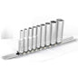  UNIOR  Jeu de douilles longues 1/4" sur rack  Douille, OUTIL A MAIN RANGESTOCK