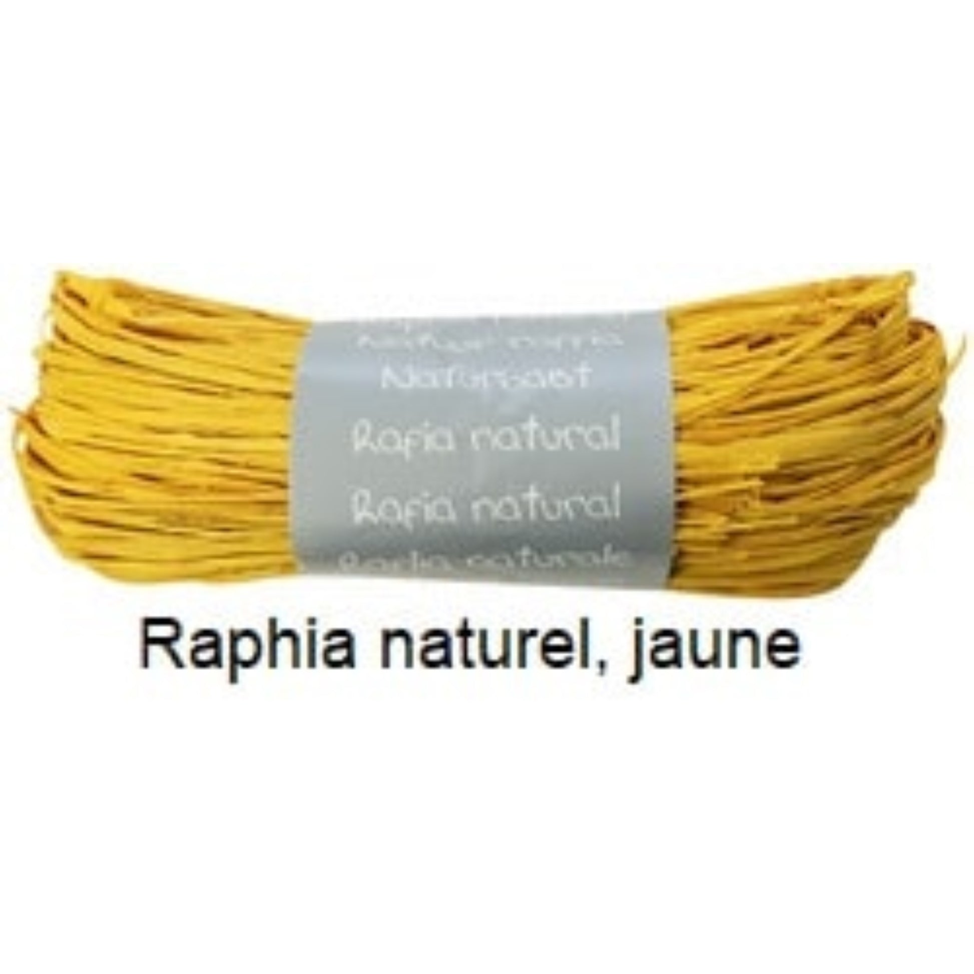  CLAIREFONTAINE  Raphia naturel de couleur  Bolduc & raphia, EMBALLAGE & EXPEDIT. RANGESTOCK