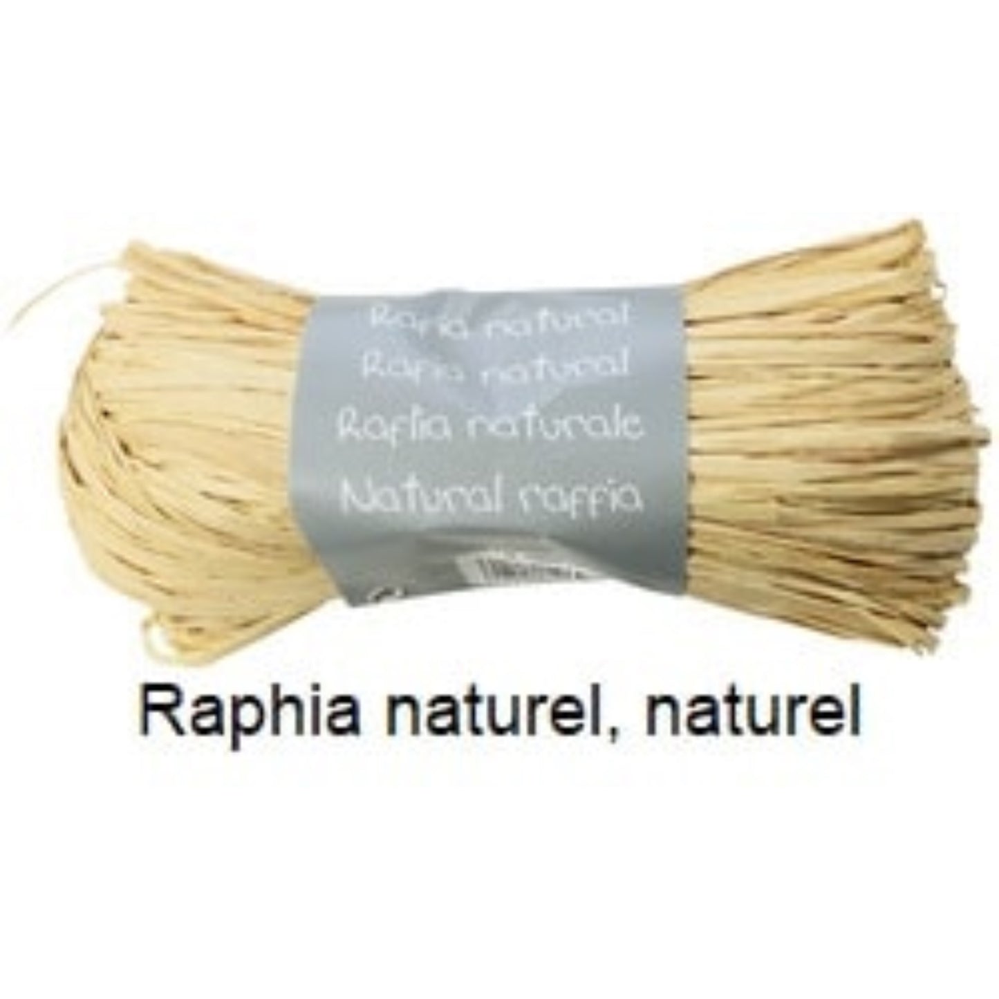  CLAIREFONTAINE  Raphia naturel de couleur  Bolduc & raphia, EMBALLAGE & EXPEDIT. RANGESTOCK