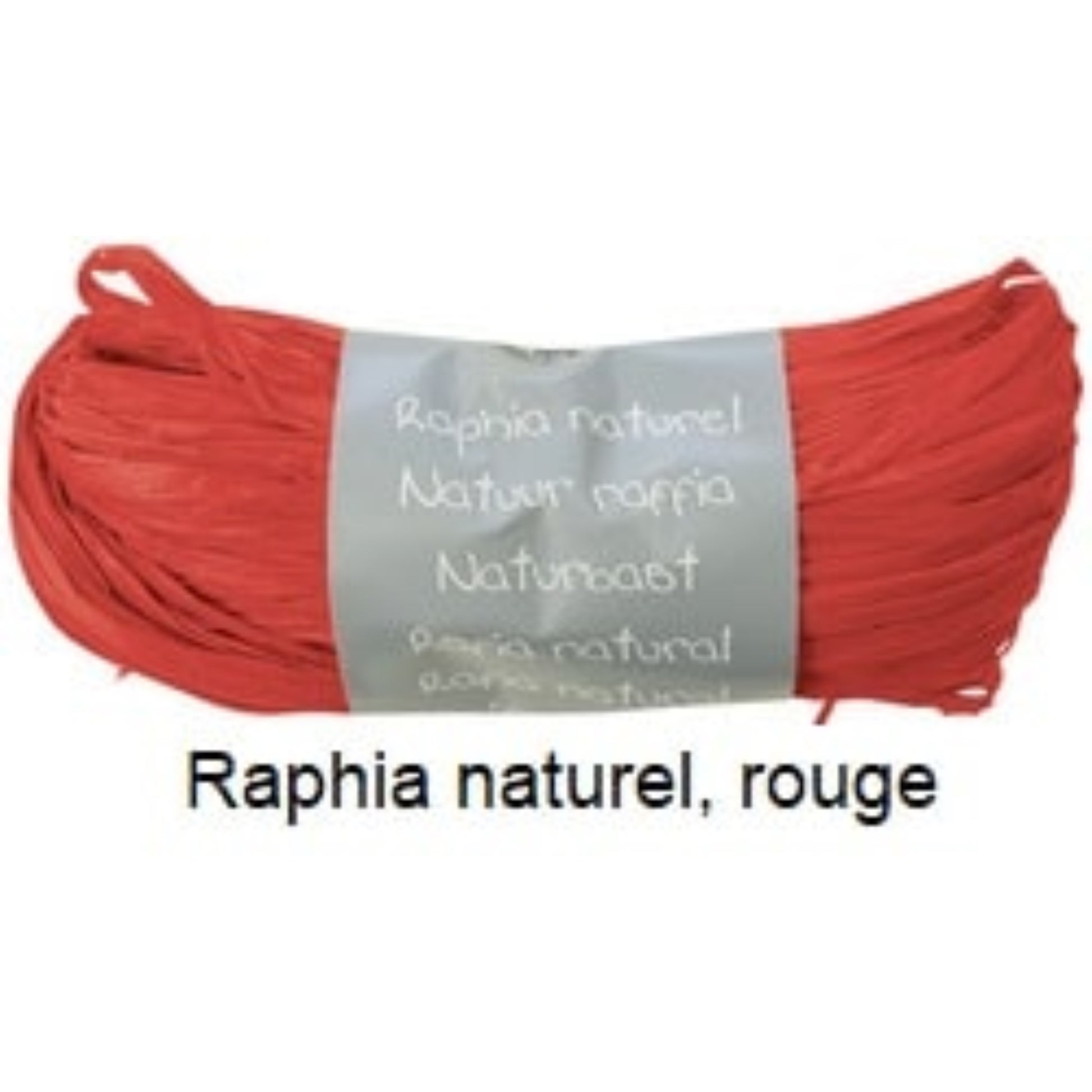  CLAIREFONTAINE  Raphia naturel de couleur  Bolduc & raphia, EMBALLAGE & EXPEDIT. RANGESTOCK