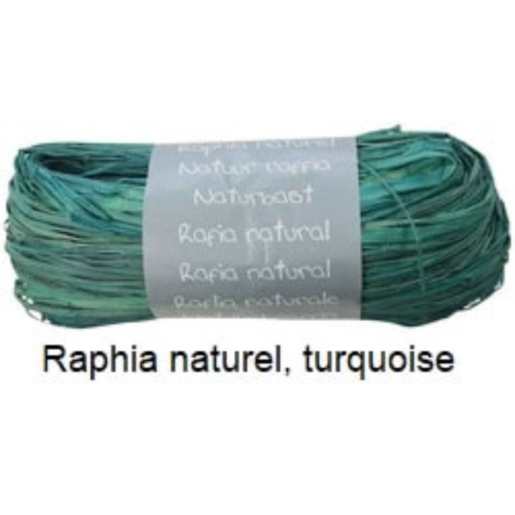  CLAIREFONTAINE  Raphia naturel de couleur  Bolduc & raphia, EMBALLAGE & EXPEDIT. RANGESTOCK