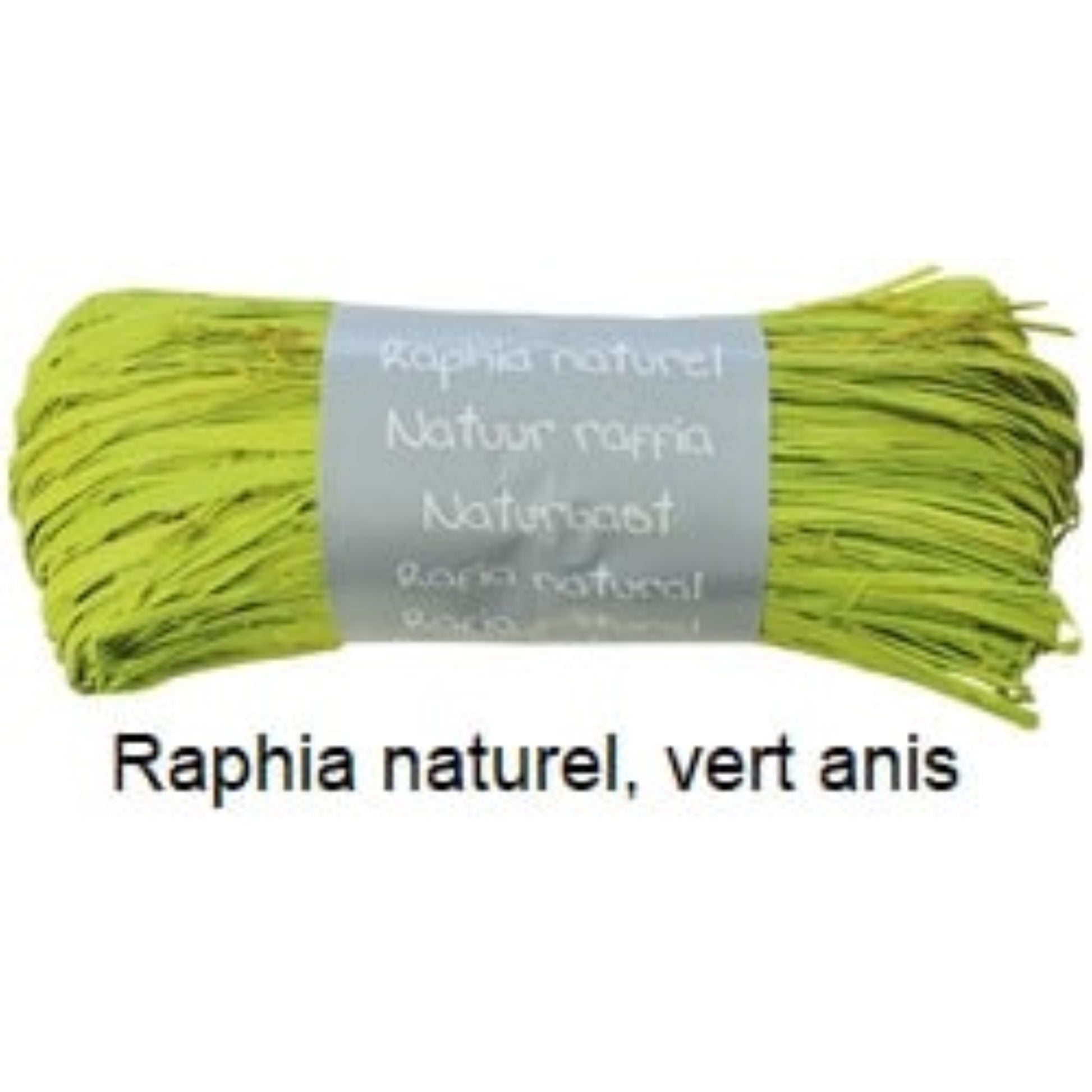  CLAIREFONTAINE  Raphia naturel de couleur  Bolduc & raphia, EMBALLAGE & EXPEDIT. RANGESTOCK