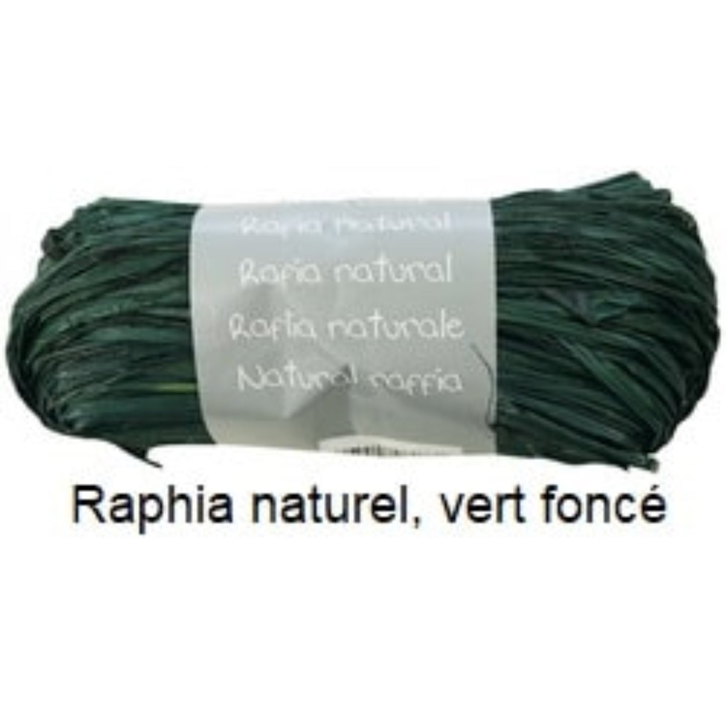  CLAIREFONTAINE  Raphia naturel de couleur  Bolduc & raphia, EMBALLAGE & EXPEDIT. RANGESTOCK