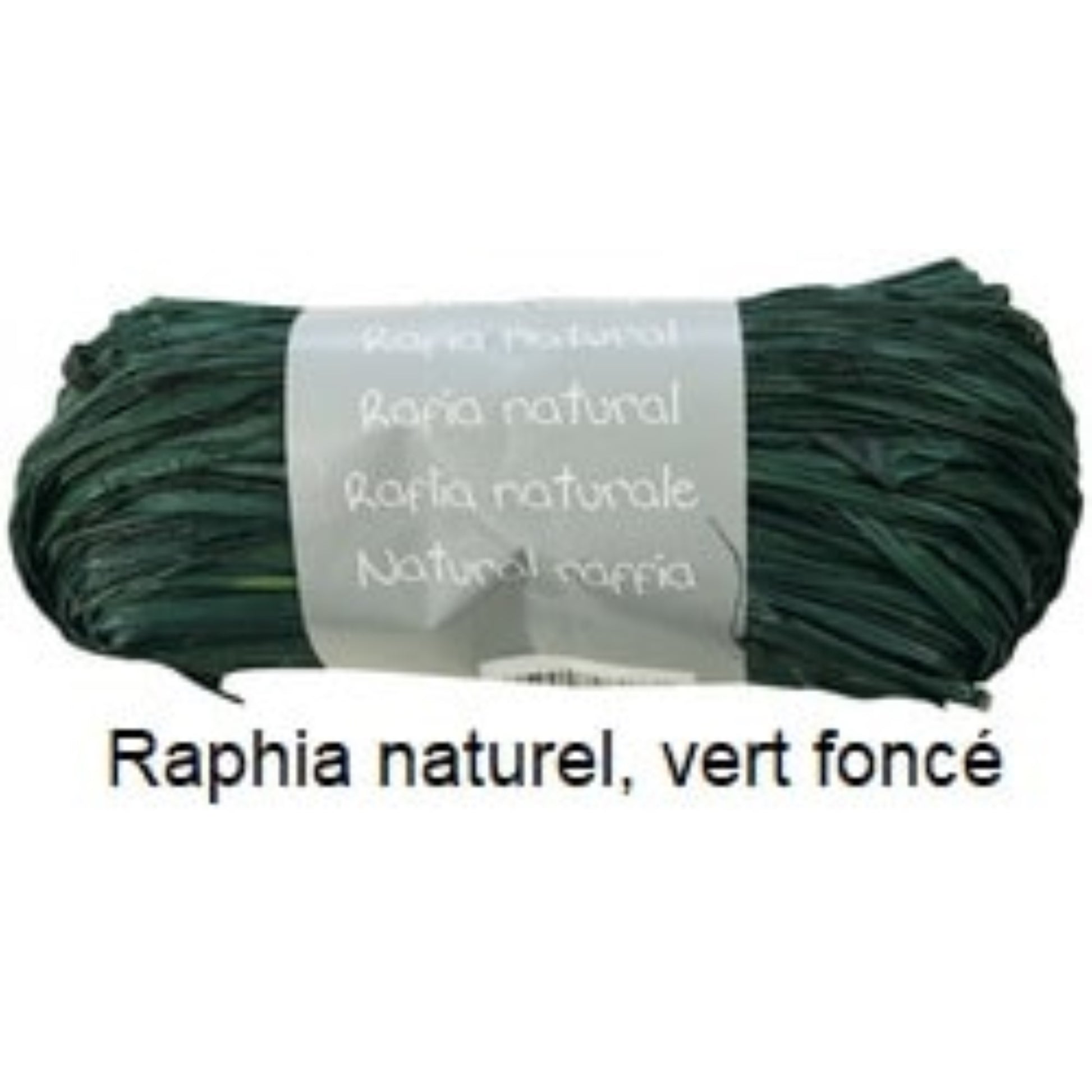 CLAIREFONTAINE  Raphia naturel de couleur  Bolduc & raphia, EMBALLAGE & EXPEDIT. RANGESTOCK
