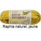  FOLIA  Bobine de raphia naturel coloré  Bolduc & raphia, EMBALLAGE & EXPEDIT. RANGESTOCK