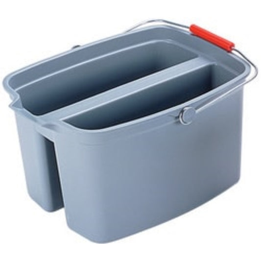  RUBBERMAID  Seau de lavage double bac 18L  Seau plastique, SERVICES GENERAUX RANGESTOCK