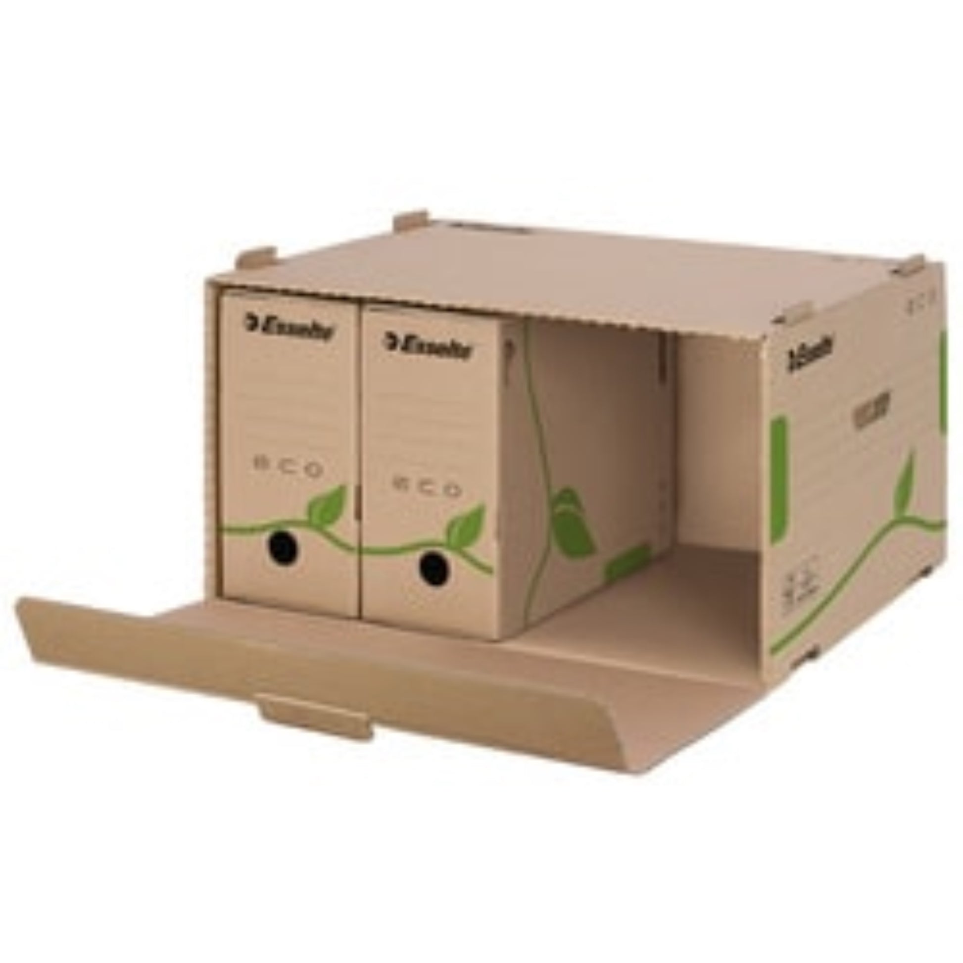  ESSELTE  Conteneur d'archives ECO pour boites & classeurs  BOITE & BAC, boite archive carton RANGESTOCK