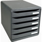  EXACOMPTA  Module de classement EXACOMPTA BIG BOX 5 tiroirs  bloc de classement, BOITE & BAC RANGESTOCK