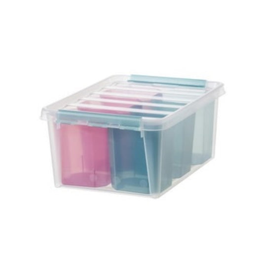 SMARTSTORE  Boite plastique 14L + 6 inserts  BOITE & BAC, Boite plastique + bac de rangement RANGESTOCK