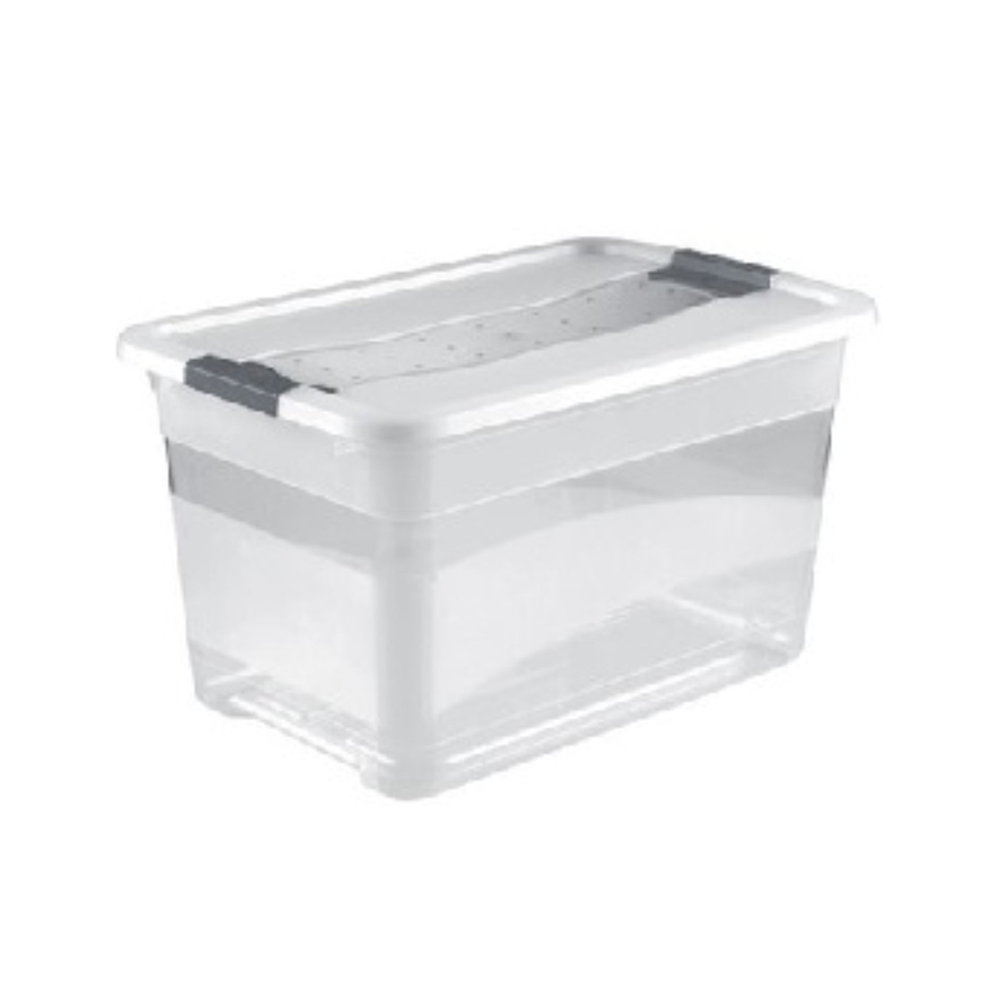  KEEEPER  Bac de rangement plastique 52L  Bac plastique avec couvercle, BOITE & BAC RANGESTOCK