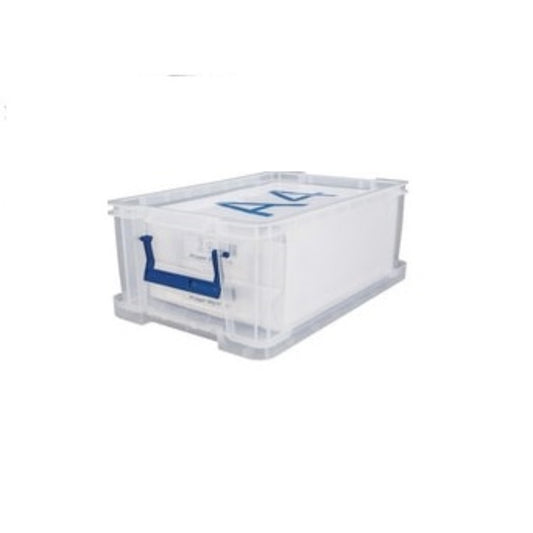  FELLOWES  Lot 4 boites plastiques 10L  BOITE & BAC, Lot boite plastique RANGESTOCK