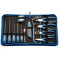  UNIOR  Ensemble d'outils BI dans trousse - 13 pièces  composition outillage, OUTIL A MAIN RANGESTOCK