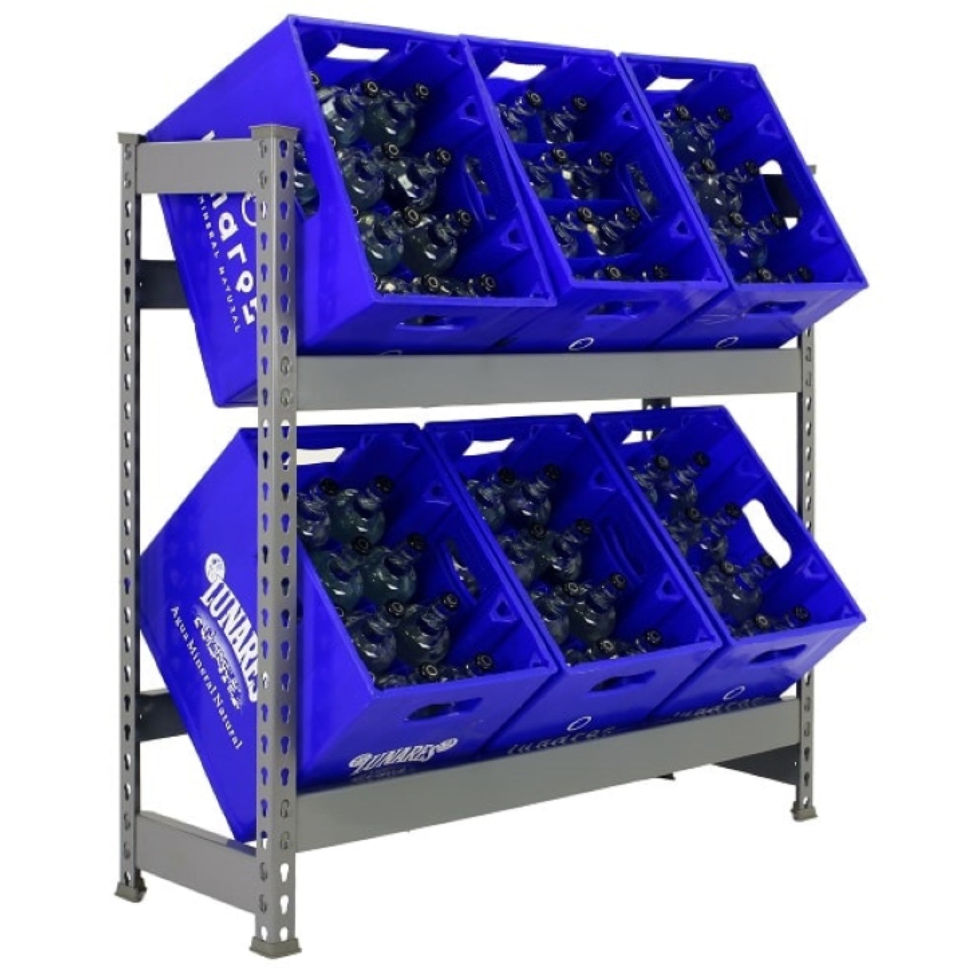  SIMON RACK  Etagère métallique Simon Bottle 2  ETAGERE, Etagère métallique RANGESTOCK