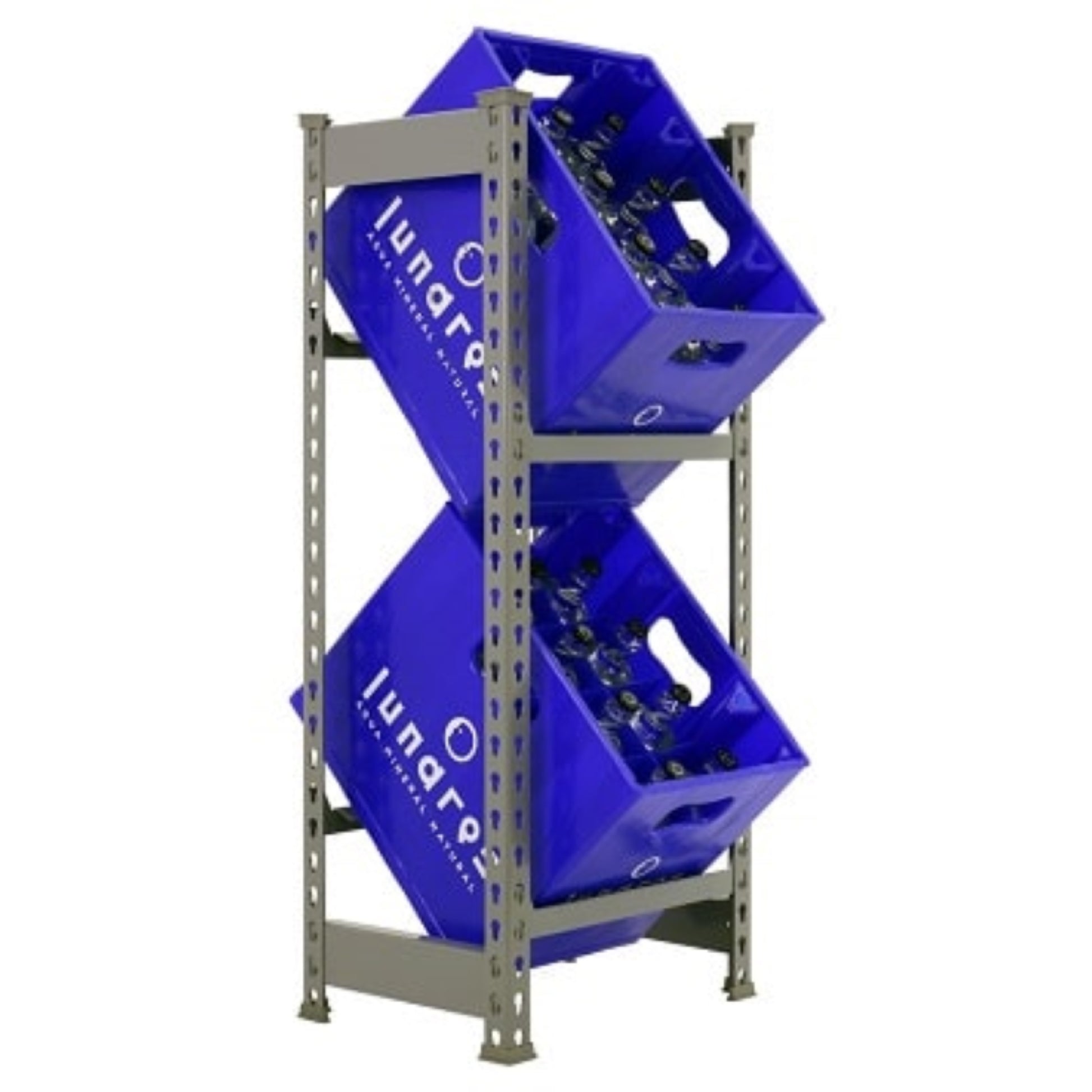  SIMON RACK  Etagère métallique Simon Bottle 2  ETAGERE, Etagère métallique RANGESTOCK
