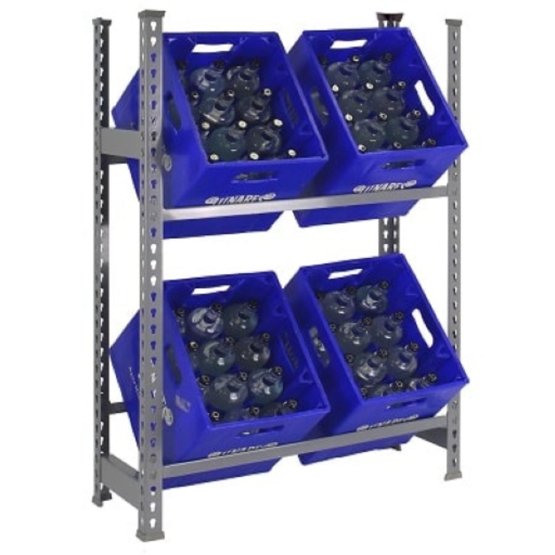  SIMON RACK  Etagère métallique Simon Bottle 2  ETAGERE, Etagère métallique RANGESTOCK