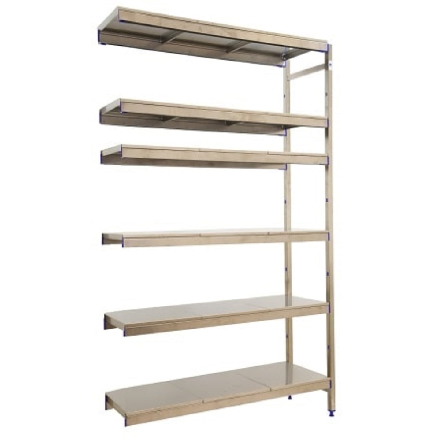  SIMON RACK  Etagère inox hauteur 1600mm 6 niveaux inox  ETAGERE, Etagère inox RANGESTOCK