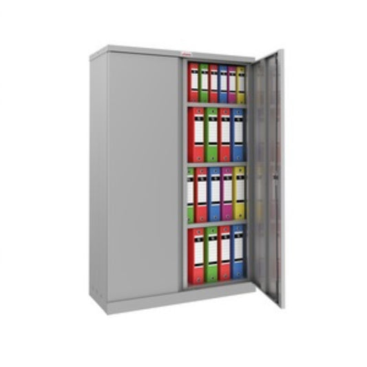  PHOENIX  Armoire métallique de bureau - 3 niv - (H)1400 x (L)915 x (P)370mm  ARMOIRE, Armoire métal porte battante RANGESTOCK