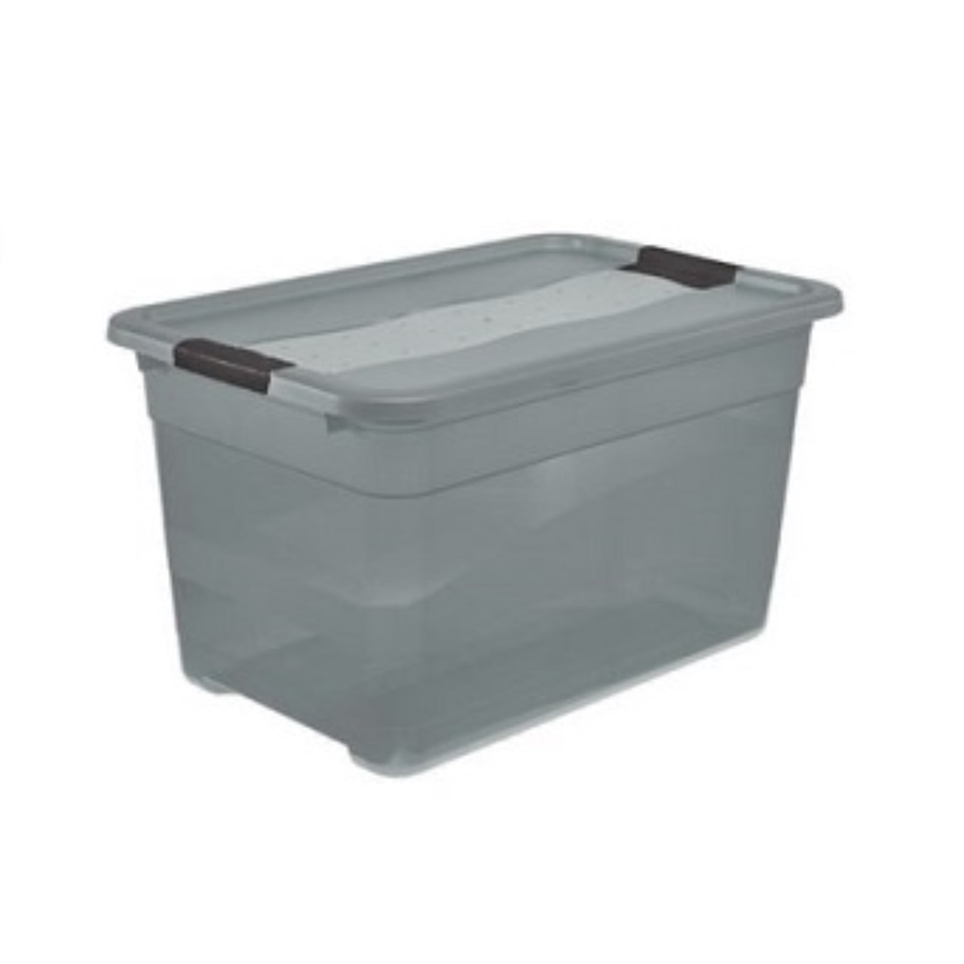 KEEEPER  Bac de rangement plastique 52L  Bac plastique avec couvercle, BOITE & BAC RANGESTOCK