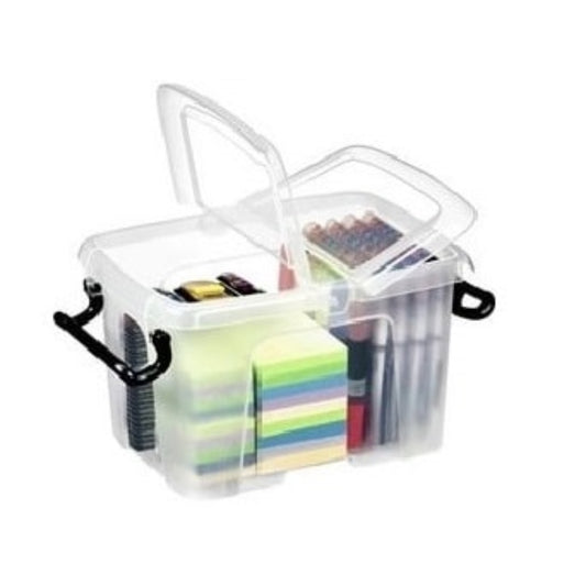  CEP  Bac plastique avec couvercle 2 ouvertures  Bac plastique avec couvercle, BOITE & BAC RANGESTOCK