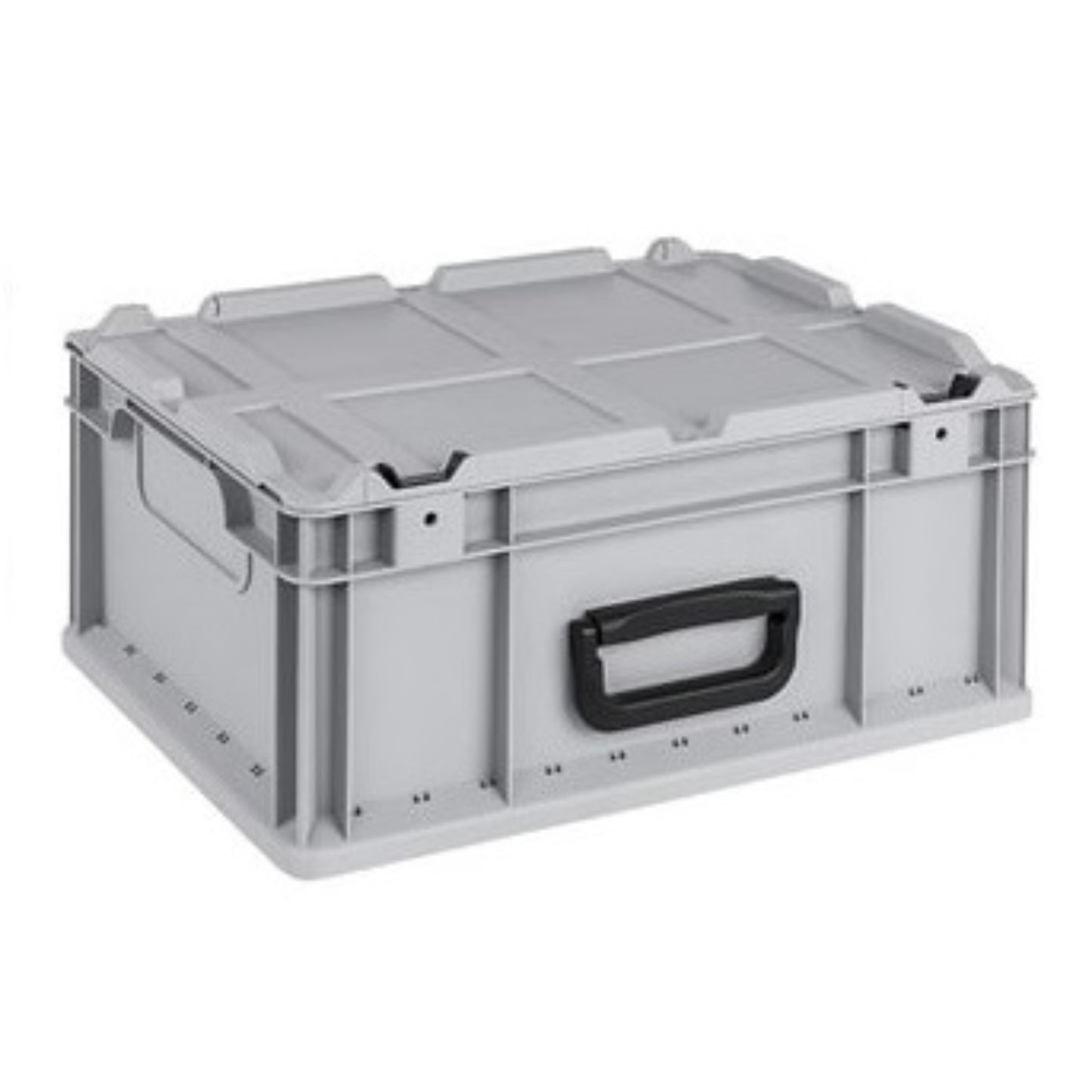  ALLIT  Bac plastique avec couvercle rabattable EuroCarry 417  Bac plastique avec couvercle, BOITE & BAC RANGESTOCK
