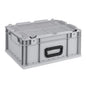  ALLIT  Bac plastique avec couvercle rabattable EuroCarry 417  Bac plastique avec couvercle, BOITE & BAC RANGESTOCK