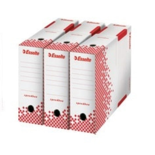 ESSELTE  Lot de 25 boites à archives a4 en carton  BOITE & BAC, boite archive carton RANGESTOCK