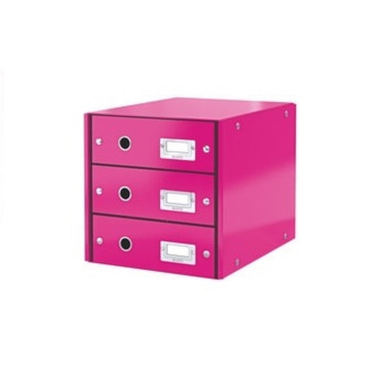  LEITZ  Boite rangement carton 3 tiroirs  BOITE & BAC, boite rangement carton RANGESTOCK