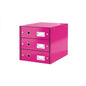  LEITZ  Boite rangement carton 3 tiroirs  BOITE & BAC, boite rangement carton RANGESTOCK