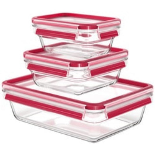  EMSA  Boite de conservation en verre 1x0,45L - 1x0,8L - 1x2L  BOITE & BAC, Boite de conservation en verre RANGESTOCK