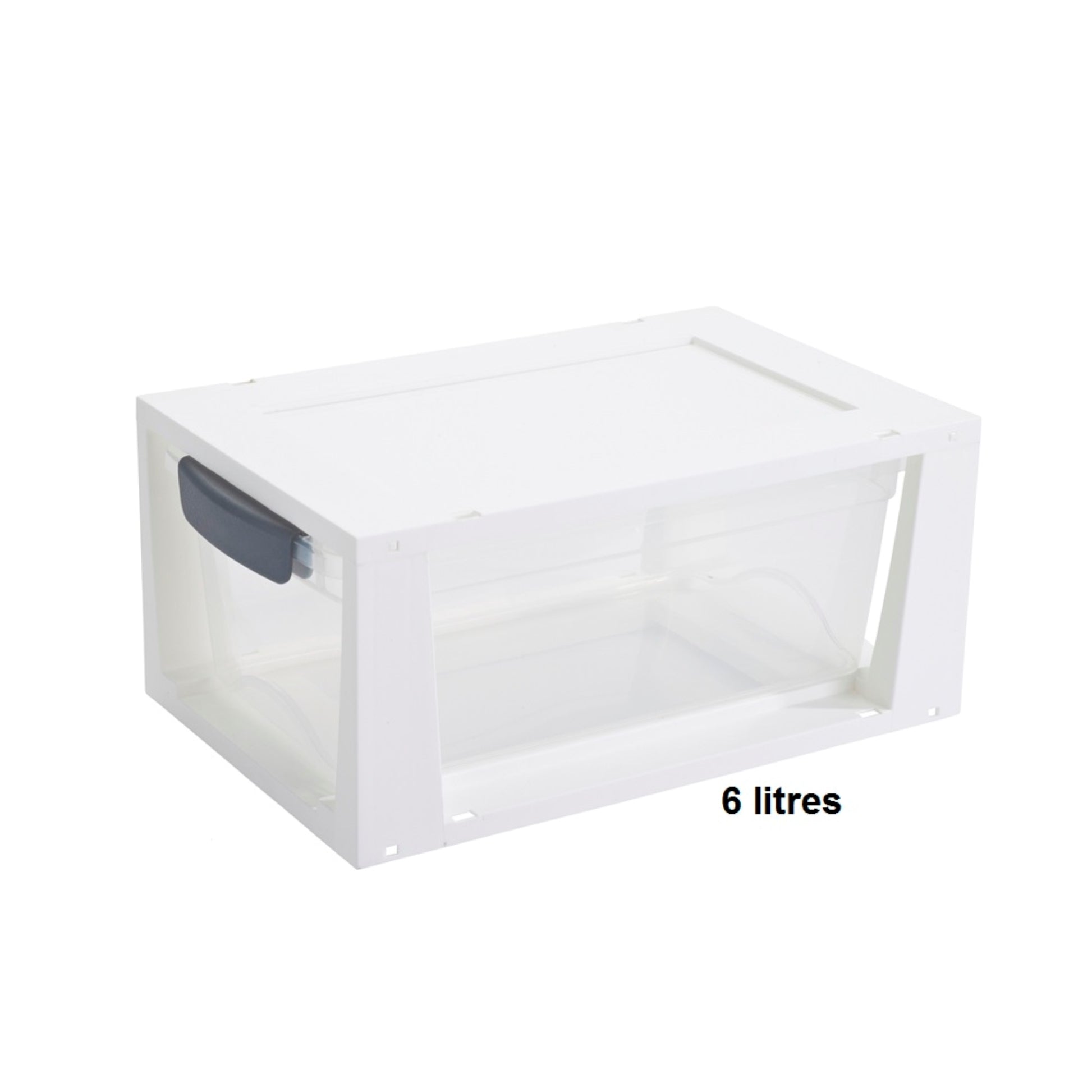  SUNWARE  Boite de rangement plastique empilable fermée - 6 litres et 11 litres  BOITE & BAC, boite plastique RANGESTOCK