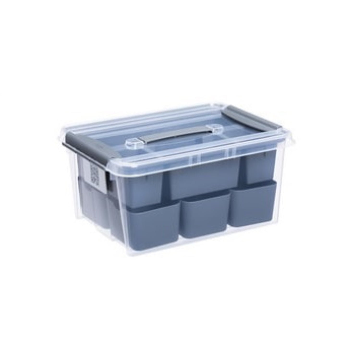 PLAST TEAM  Boite plastique 14L + 12 inserts  BOITE & BAC, Boite plastique + bac de rangement RANGESTOCK